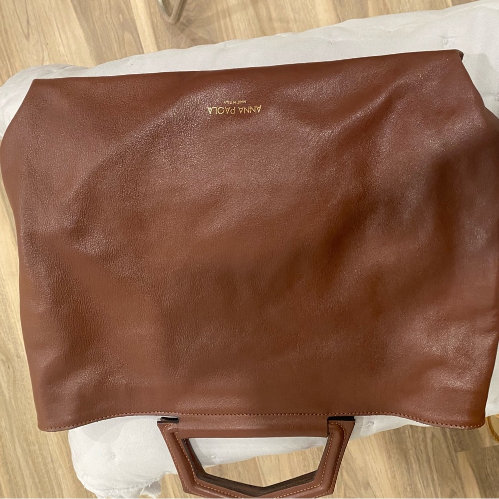 Brown Leather Men's Bag